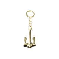 Kalender Döküm Pirinç Döküm Simus Çıpa Anahtarlık 3.5Cm