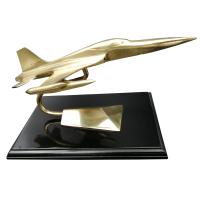 Kalender Döküm Pirinç Döküm Masa Üstü F5 Jet 24.5Cm