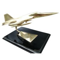 Kalender Döküm Pirinç Döküm Masa Üstü F5 Jet 24.5Cm