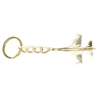 Kalender Döküm Pirinç Döküm F16 Jet Anahtarlık 5Cm