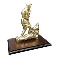 Kalender Döküm Pirinç Döküm Kocatepe Hatırası Gazi Mustafa Kemal Atatürk 28Cm