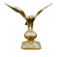 Kalender Döküm Kartal Pirinç Döküm Büyük Boy Biblo 17.5Cm