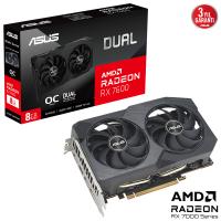 Asus Vga Radeon Rx 7600 Dual Rx7600 O8G V2 8Gb Gddr6 128Bit Oc Hdmı 3Xdp Ekran Kartı