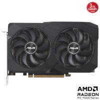 Asus Vga Radeon Rx 7600 Dual Rx7600 O8G V2 8Gb Gddr6 128Bit Oc Hdmı 3Xdp Ekran Kartı