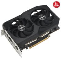 Asus Vga Radeon Rx 7600 Dual Rx7600 O8G V2 8Gb Gddr6 128Bit Oc Hdmı 3Xdp Ekran Kartı