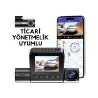AZDOME S58 4G 3 Kameralı Dash Cam
