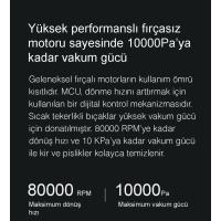 Duo Plus Kablosuz Şarjlı Dikey El Oto Araç Süpürgesi ve Hava Kompresörü