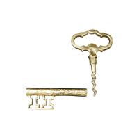 Kalender Döküm Pirinç Döküm Tirbuşonlu Anahtar 12Cm