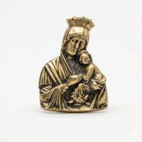 Kalender Döküm Pirinç Döküm Dini Obje Meryem Ana