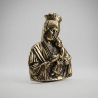 Kalender Döküm Pirinç Döküm Dini Obje Meryem Ana