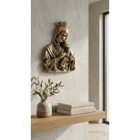 Kalender Döküm Pirinç Döküm Dini Obje Meryem Ana