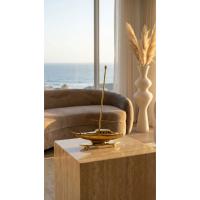 Kalender Döküm Pirinç Döküm Gönderli Yelkenli 18Cm