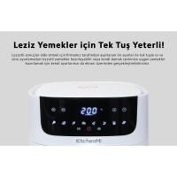 KitchenMi Air Fryer 6L Fritöz Beyaz
