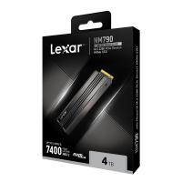 Lexar Ssd Nm790 4Tb Hıgh Speed Pcıe Gen 4X4 M.2 Nvme Up To 7400 Mb/S Read And 6500 Mb/S Wrıte Wıth Heatsınk Lnm790X004Trn9Ng