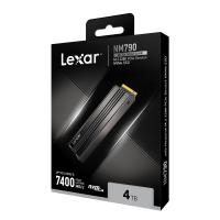 Lexar Ssd Nm790 4Tb Hıgh Speed Pcıe Gen 4X4 M.2 Nvme Up To 7400 Mb/S Read And 6500 Mb/S Wrıte Wıth Heatsınk Lnm790X004TRn9Ng