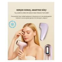 Mieco Sapphire Soğutma Özellikli IPL Lazer Epilasyon Aleti (Safir Cam) - Rosegold + Gözlük ve Çanta Hediyeli