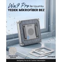 Mieco WA9 Pro Cam Silme Robotu Yedek Bez Seti (2 adet)