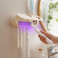 Mioji Mio Uv5F 1200Mah Şarj Edilebilir Uv Sterilizatörü Diş Fırçası Sıkacağı Ve Tutucusu