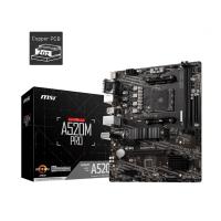 Msı A520M Pro Am4 Ddr4 4600(Oc) Vga Dvı Hdmı M.2 Usb3.2 Matx