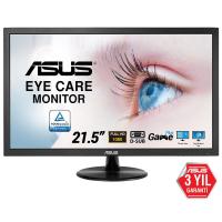 Asus Vp228De 21,5 Led 1920X1080 5Ms Vga Vesa 3Yıl Eyecare, Flıckerfree,Dusuk Mavı Isık