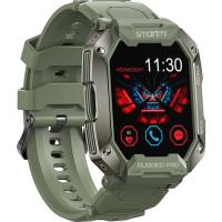 Smart Mi Rugged Pro Akıllı Saat Yeşil Tansiyon Ölçme ve Konuşma Özelliği