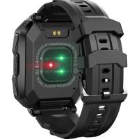 Smart Mi Rugged Pro Akıllı Saat Siyah Tansiyon Ölçme ve Konuşma Özelliği