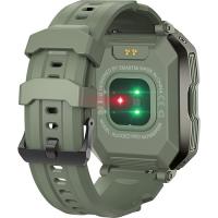 Smart Mi Rugged Pro Akıllı Saat Yeşil Tansiyon Ölçme ve Konuşma Özelliği