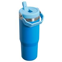 Stanley IceFlow™ Flip Straw Tumbler Pipetli Termos Mavi | 0.89L