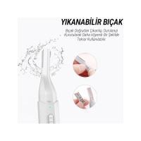 VeryFit Çok Işlevli Elektrikli Kaş Kıl Alma Düzeltme Aleti Epilatör Şarjlı