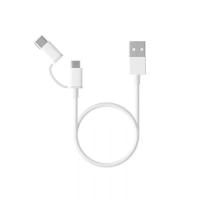 Xiaomi 2 In 1 Usb Kablo Micro Usb Ve Usb C (Type C  100 Cm)