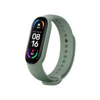 Xiaomi Mi Band 6 / Mi Band 5 Akıllı Bileklik Kordonu 3 Lü Paket Lacivert/Sarı/Nane Yeşili